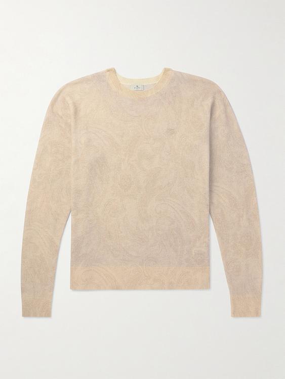 Beige sweatshirt from Etro