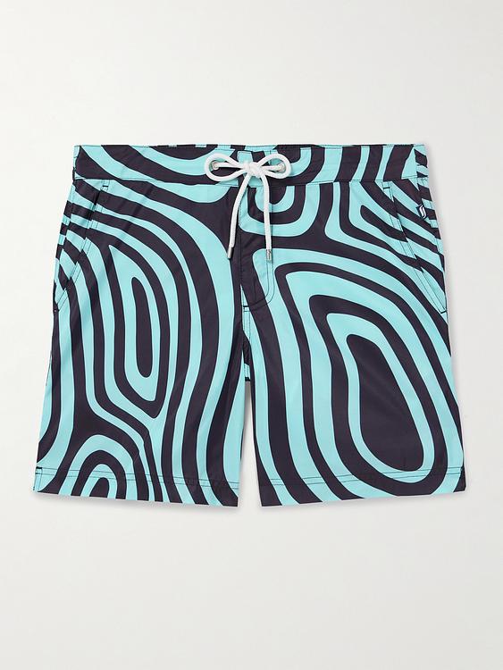 Multicolor swim shorts from Richard James