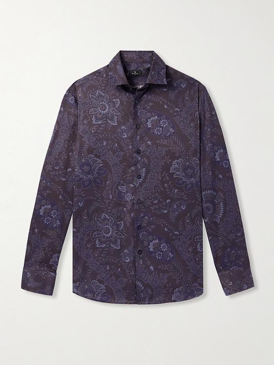 Dark brown casual shirt from Etro