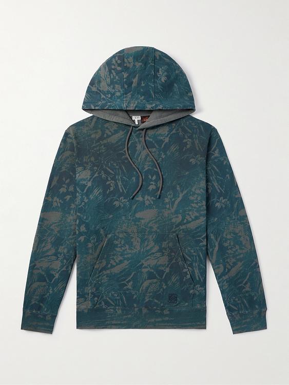 Dark blue hooded sweatshirt from Loewe