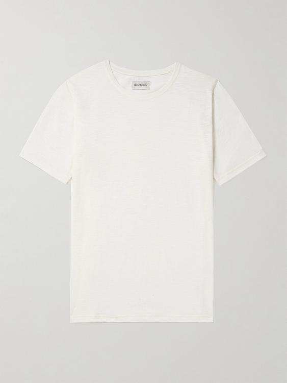 White t-shirt from Oliver Spencer