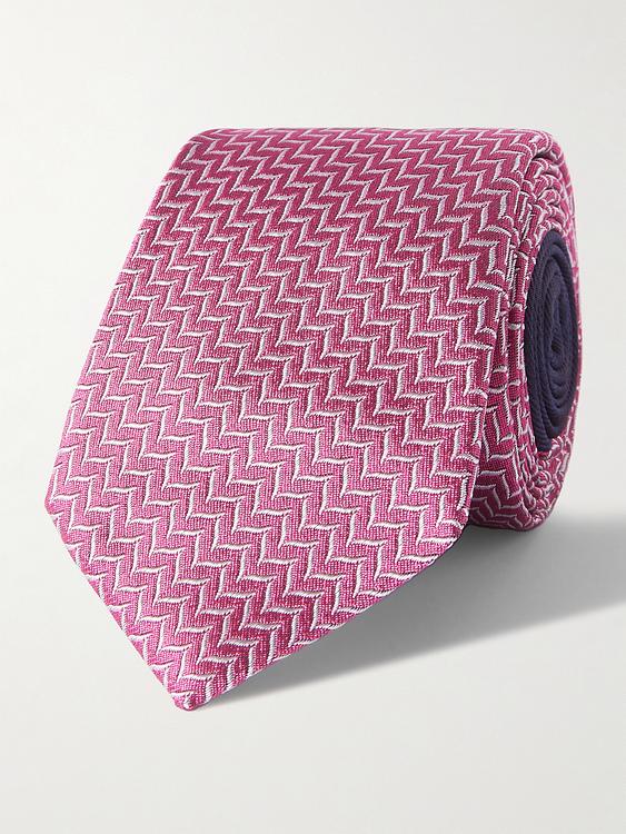 Multicolor tie from Missoni