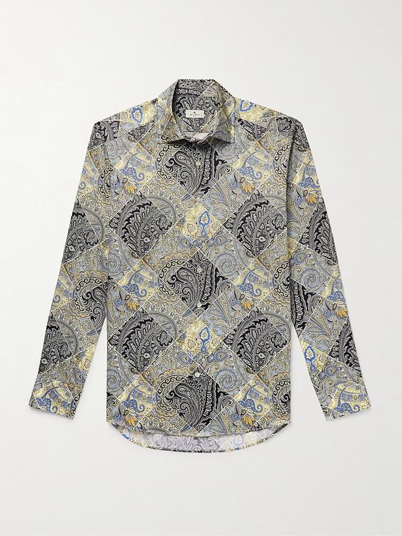 Grey casual shirt from Etro