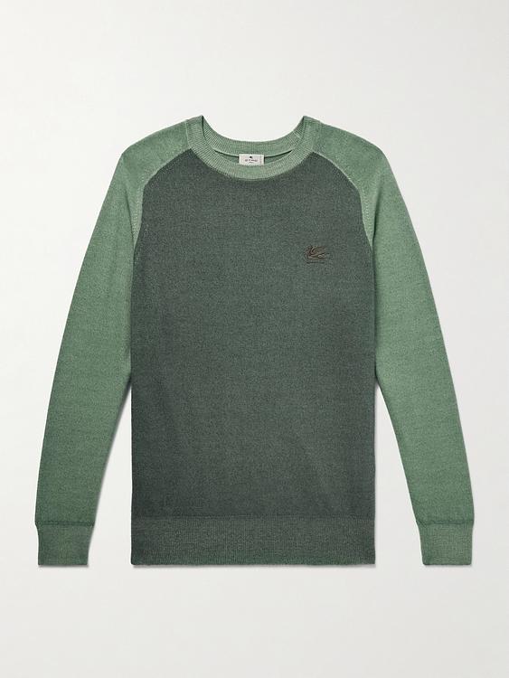 Dark green sweatshirt from Etro