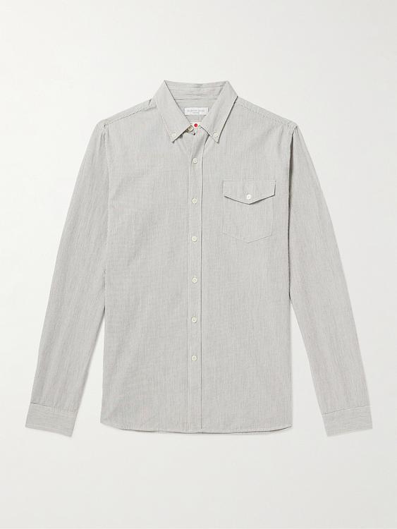 Grey casual shirt from Richard James