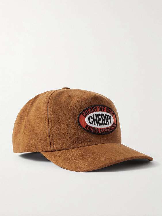 Print brown cap from Cherry Los Angeles