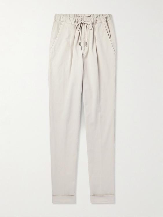 White casual trousers from Thom Sweeney