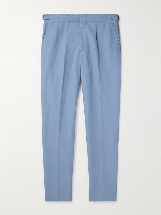 Blue chinos from Orlebar Brown