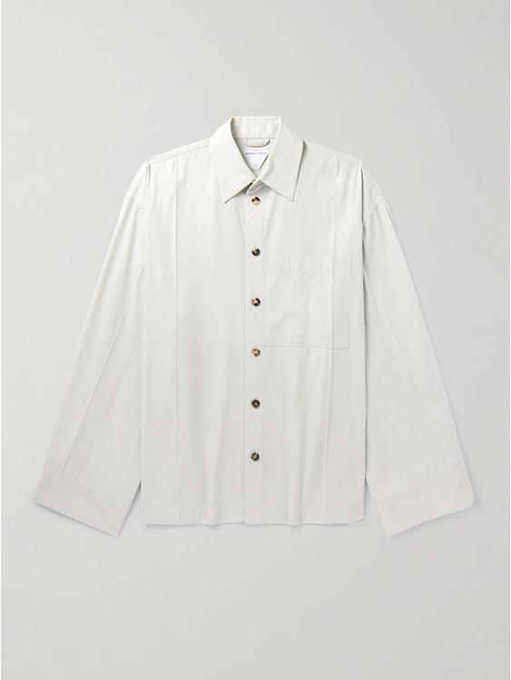White overshirt from Bottega Veneta