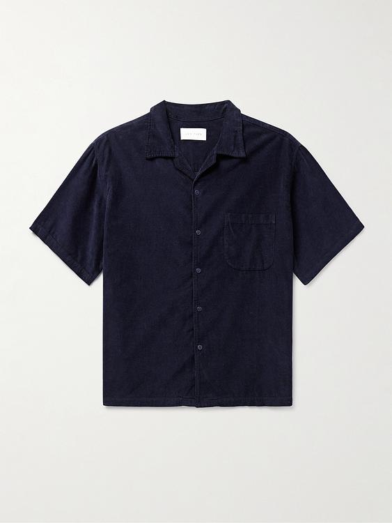 Black short sleeve shirt from Les Tien