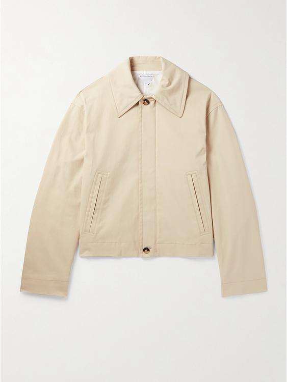Beige casual jacket from Bottega Veneta