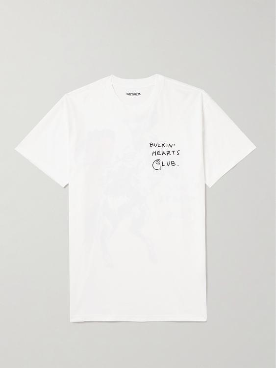 Print white t-shirt from Carhartt Wip