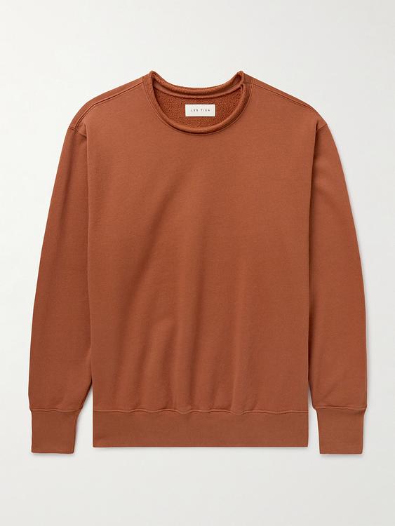 Dark red sweatshirt from Les Tien