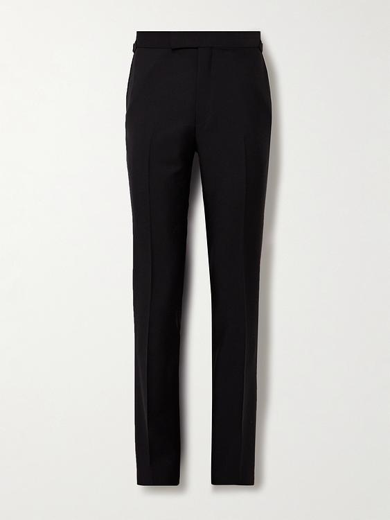 Black tuxedo trousers from Kingsman