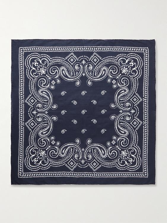 Dark grey pocket square from Givenchy