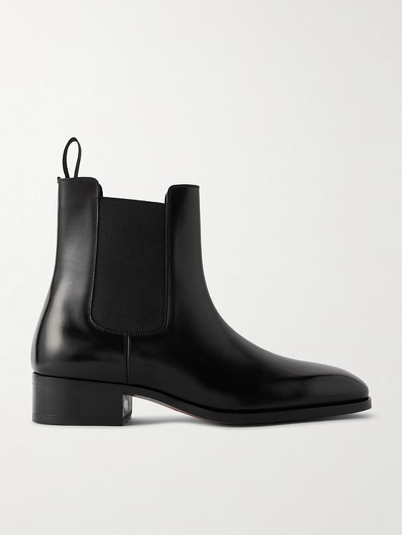 Black chelsea boots from Tom Ford