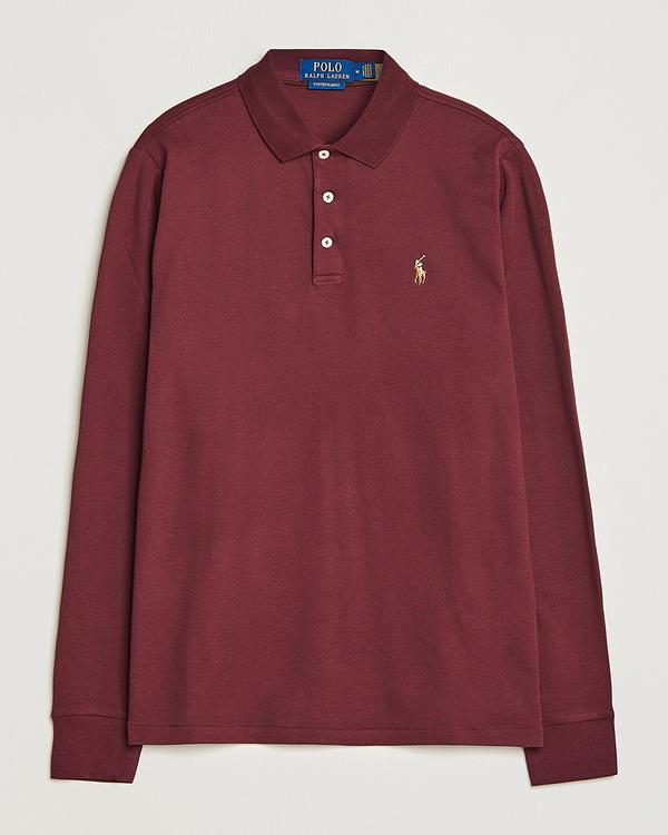 Purple long sleeve polo shirt from Polo Ralph Lauren