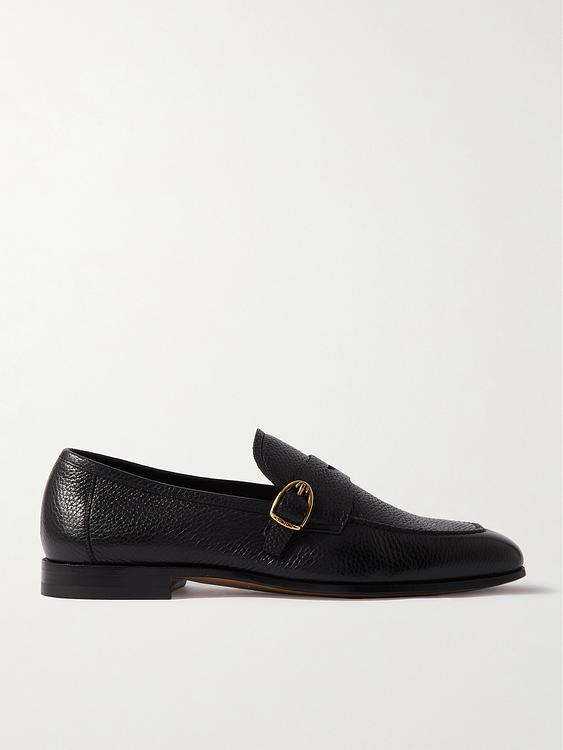 Black loafers from Tom Ford
