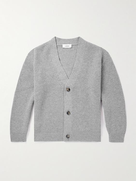 Grey cardigan from Lardini