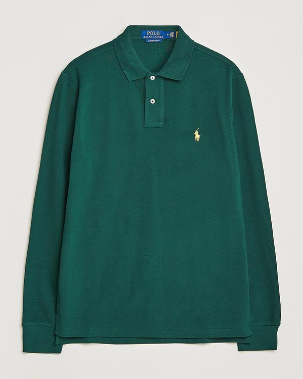 Teal long sleeve polo shirt from Polo Ralph Lauren