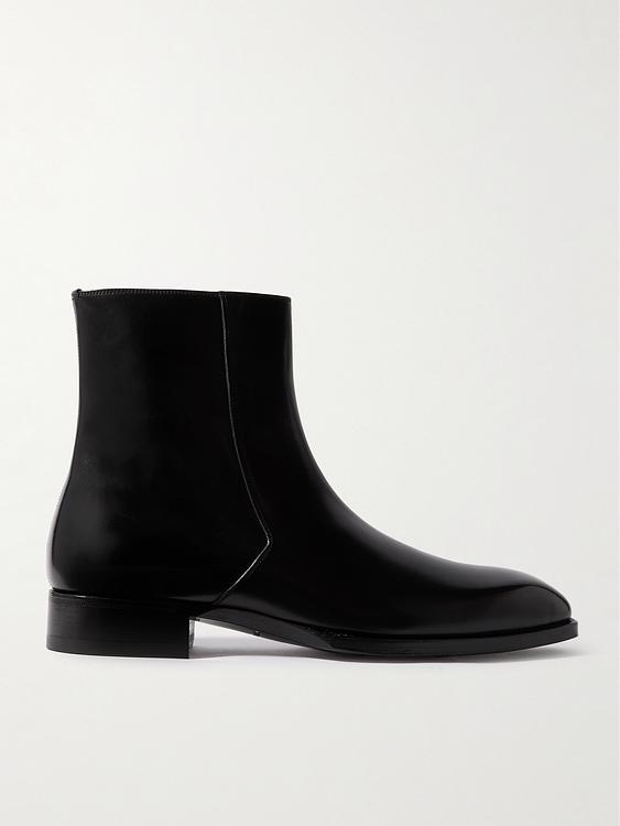 Black chelsea boots from Tom Ford
