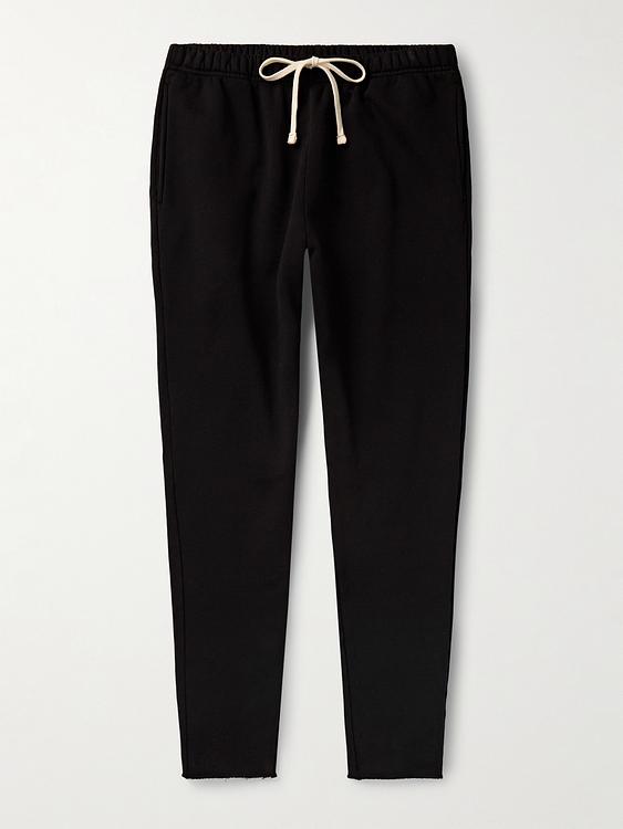 Black sweatpants from Les Tien