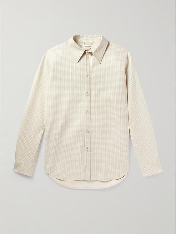 White overshirt from Bottega Veneta