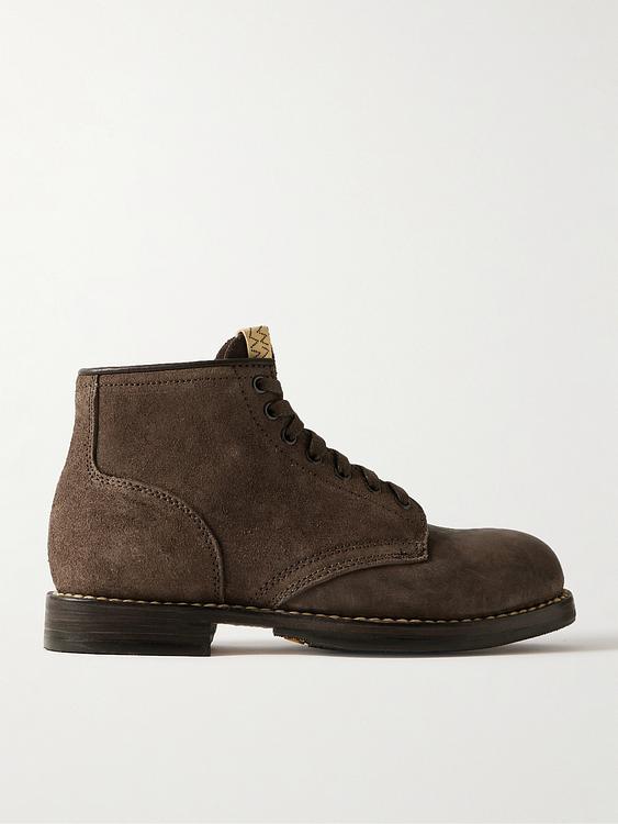 Dark brown chukka boots from Visvim