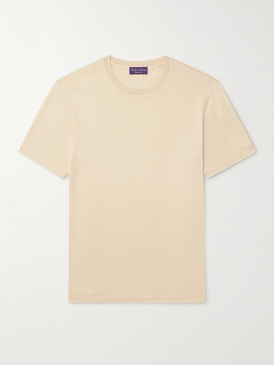 Beige t-shirt from Ralph Lauren Purple Label