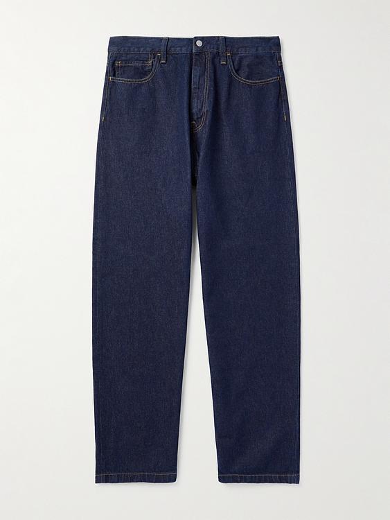 Dark blue wide-leg jeans from Carhartt Wip