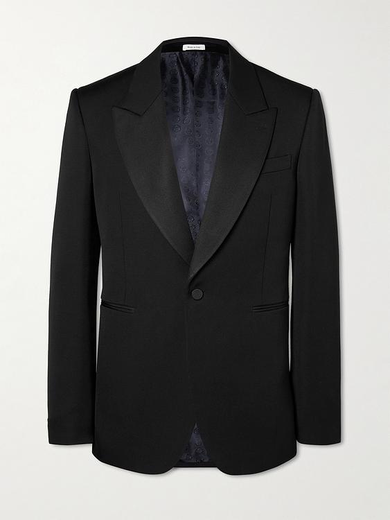 Black blazer from Alexander Mcqueen