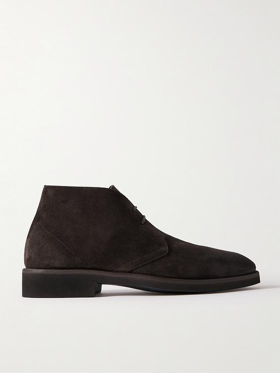 Black chukka boots from Tom Ford