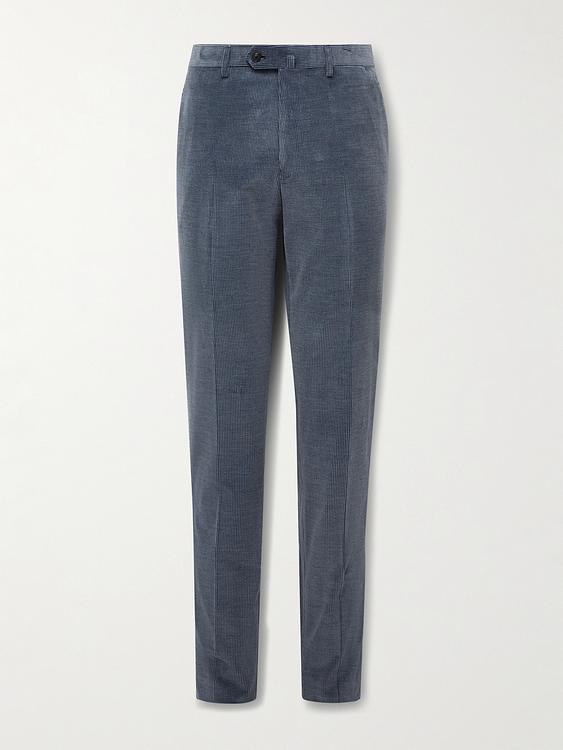 Dark grey suit trousers from Caruso