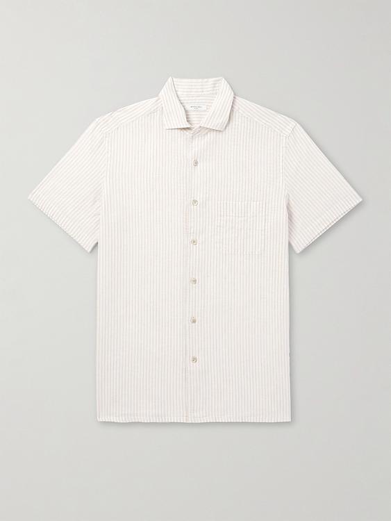 White short sleeve shirt from Boglioli