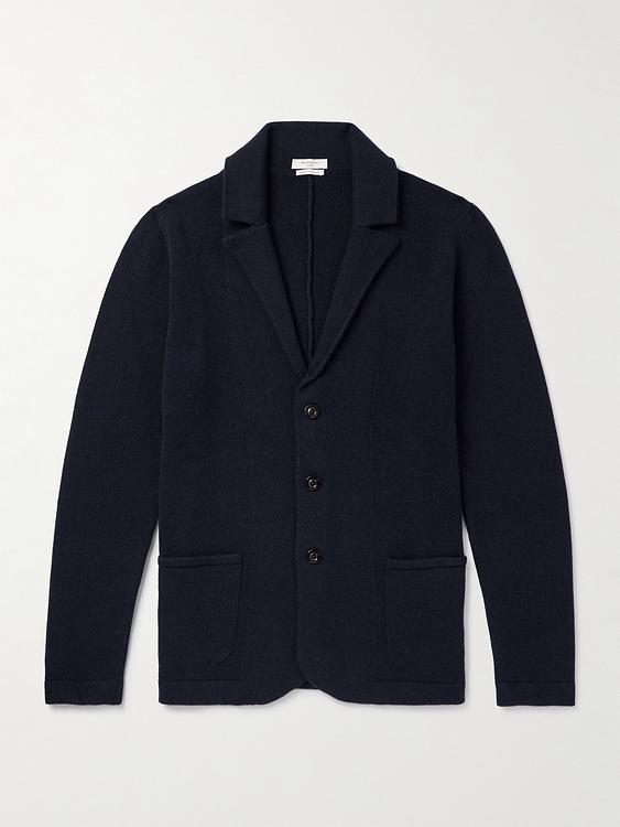 Black cardigan from Boglioli