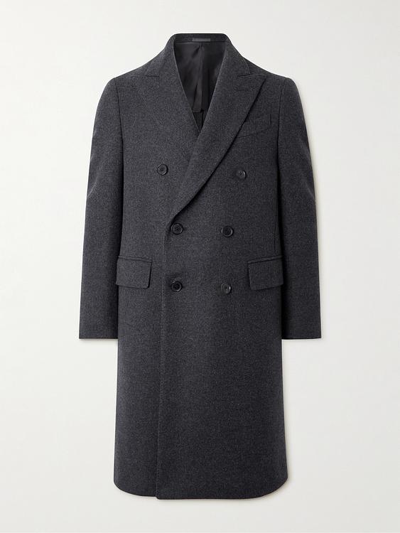 Black coat from Caruso