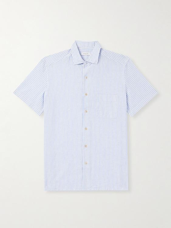 White short sleeve shirt from Boglioli
