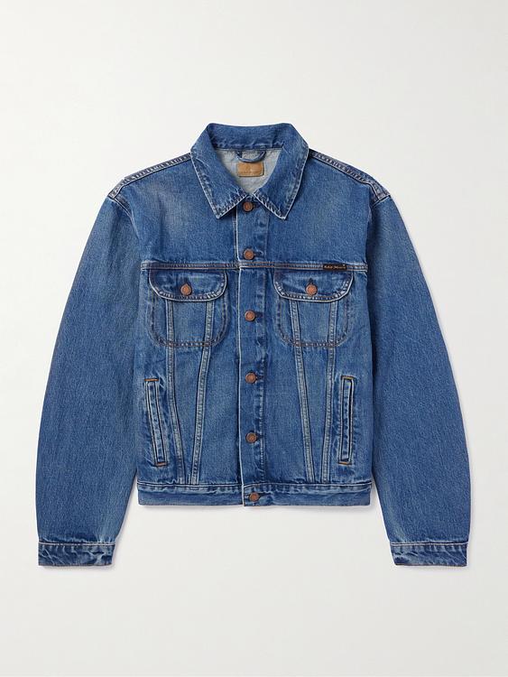 Dark blue denim jacket from Nudie Jeans
