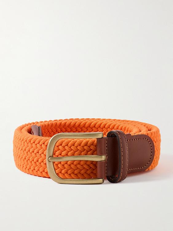 Orange belt from Anderson & Sheppard
