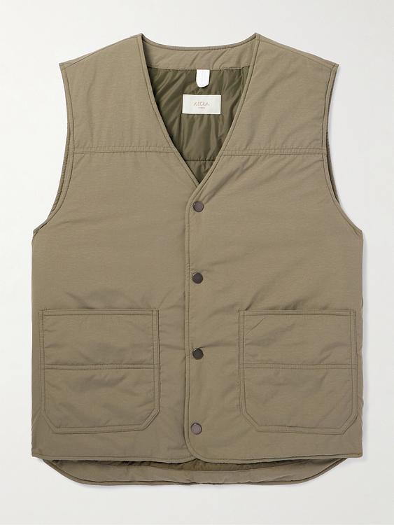 Taupe vest from Altea
