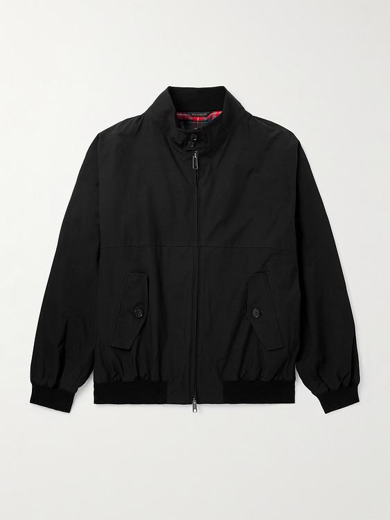 Black casual jacket from Baracuta