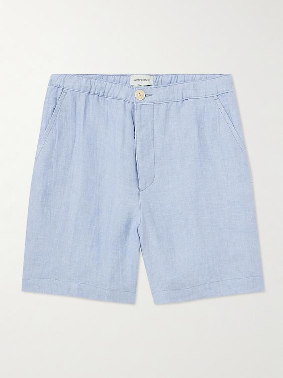 Light blue chino shorts from Oliver Spencer