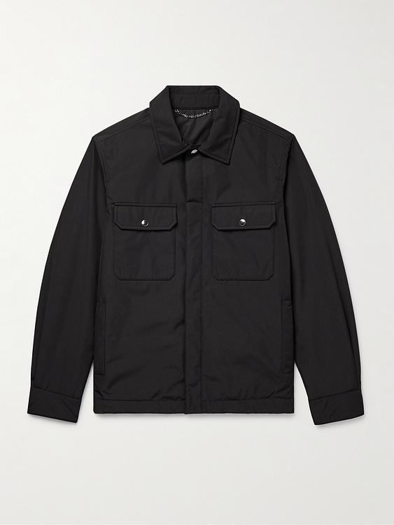 Black casual jacket from Canali