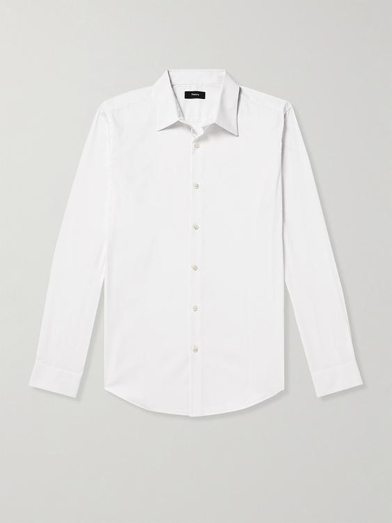 White casual shirt from Theory