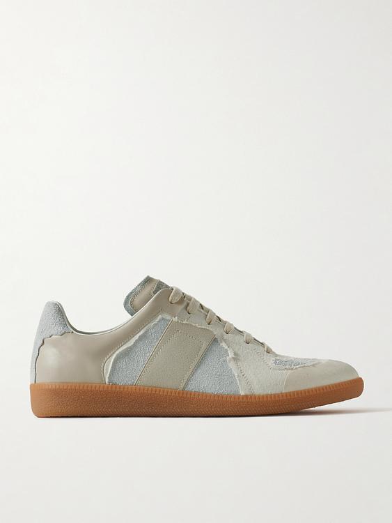 Taupe sneakers from Maison Margiela