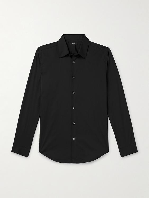 Black casual shirt from Theory