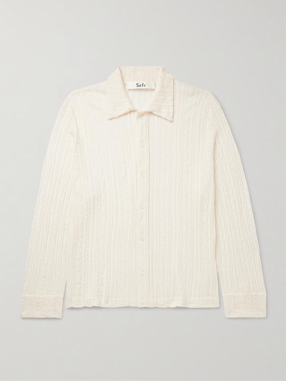 White casual shirt from Séfr
