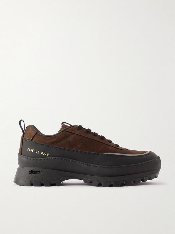 Black sneakers from Common Projects