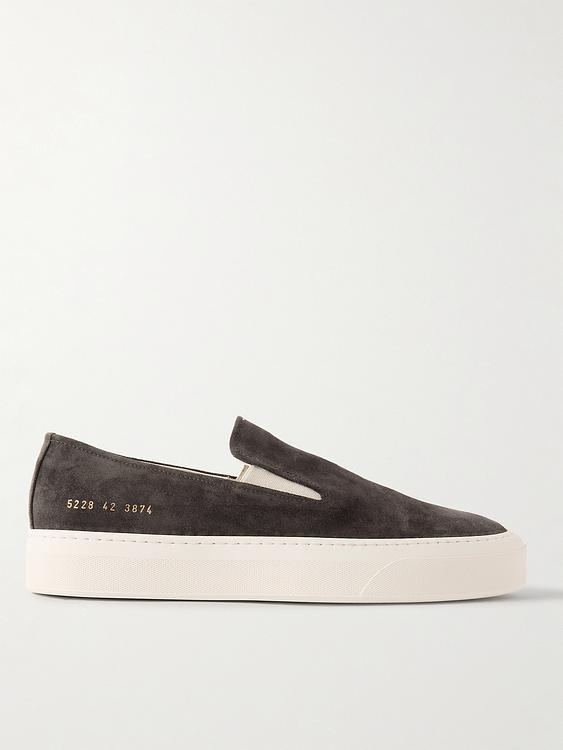 Dark brown loafers from Common Projects