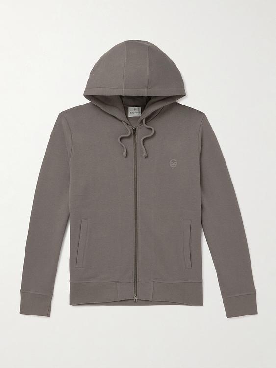 Grey hooded sweatshirt from Kingsman